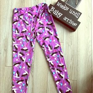 stork girl or boy Lularoe legging with storks